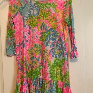 Lilly pulitzer 1/4 sleeve dress